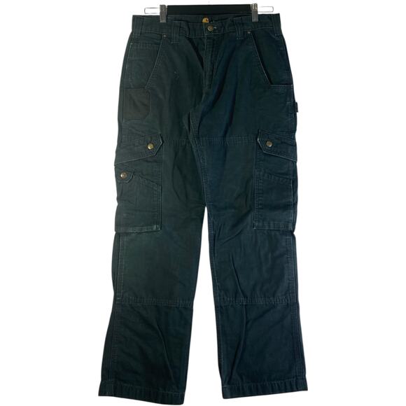 Vintage Carhartt Relaxed Straight Ripstop Cargo Pants 32x30 - Picture 1 of 7